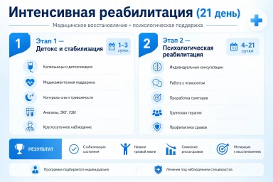 Реабилитация за 21 день в Заводоуковске
